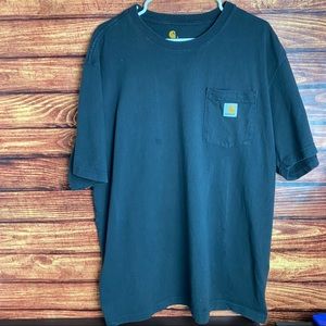 Carhartt Black Pocket Tee